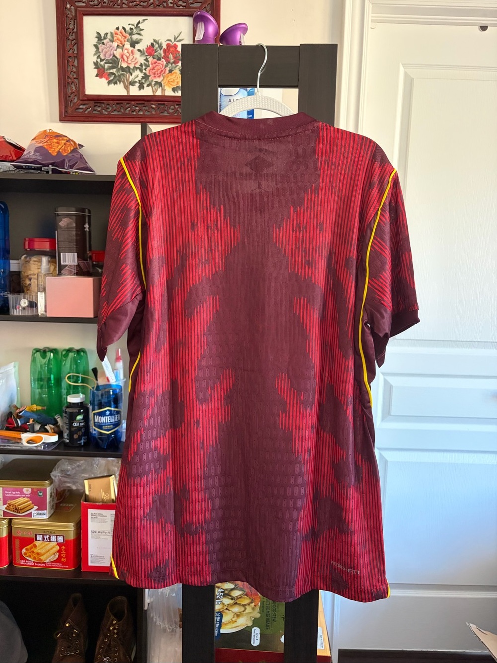 Brasil Soccer Jersey Maroon - Picture 2 of 2